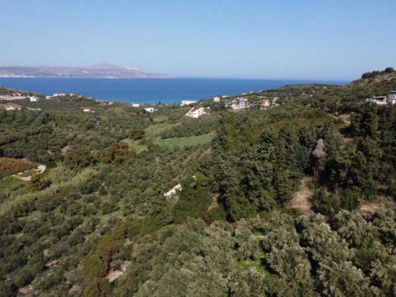 Kera Chania Atemberaubendes Grundstück mit Meerblick zum Verkauf in Kera Grundstück kaufen